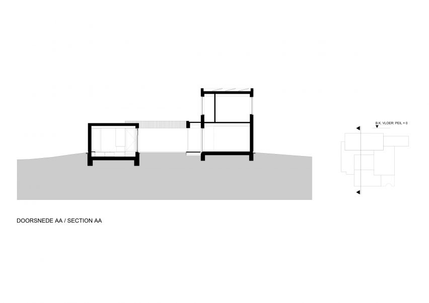 Section of Open Park Villa by i29