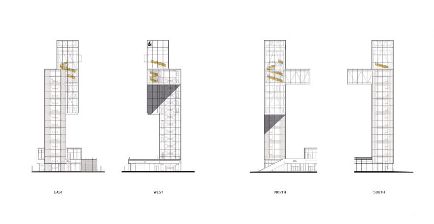 Port of Montreal Tower plans