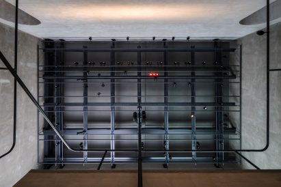 Llighting rig inside PSLab's Berlin studio