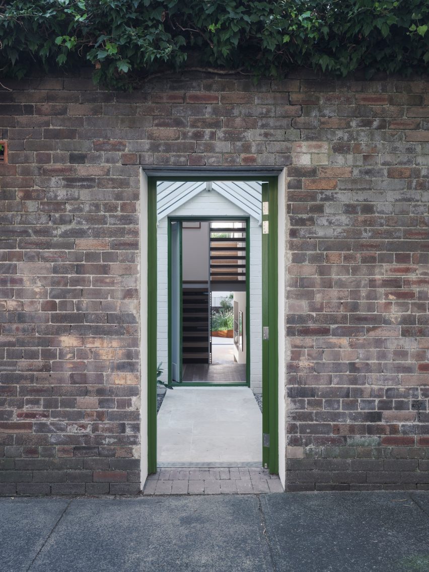 Hidden Garden House in Sydney designed by Sam Crawford Architects