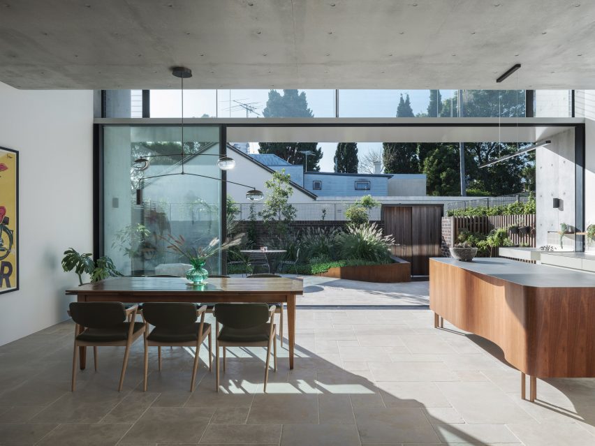 Hidden Garden House in Sydney designed by Sam Crawford Architects