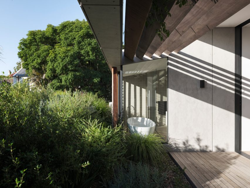 Hidden Garden House in Sydney designed by Sam Crawford Architects
