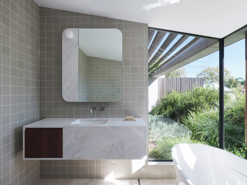Hidden Garden House in Sydney designed by Sam Crawford Architects