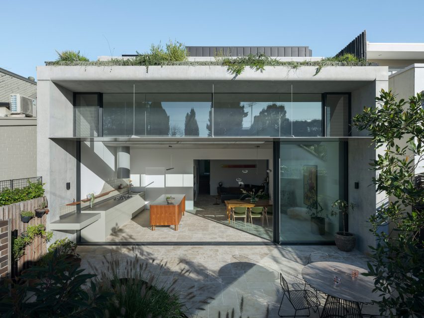 Hidden Garden House in Sydney designed by Sam Crawford Architects