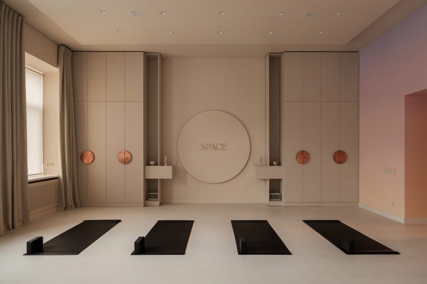 Space wellness centre in Kyiv by Olga Fradina