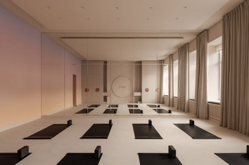 Space wellness centre in Kyiv by Olga Fradina