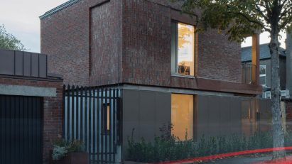 Compact infill home by Gró Works in Dublin, Ireland.