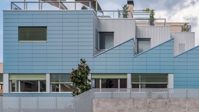 Ignacio G Galan and OF Architects design home for ageing couple in Madrid