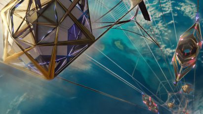 Space elevator designed by Jordan William Hughes