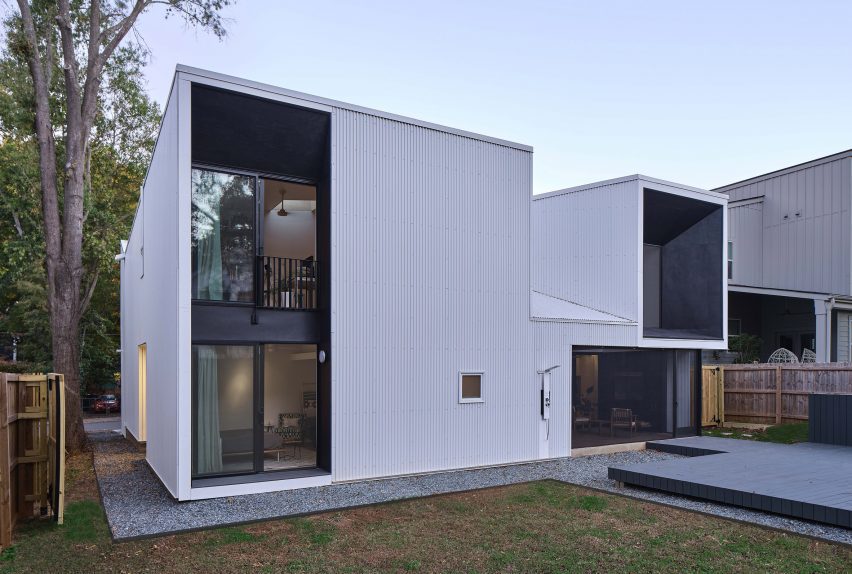 Angled walls