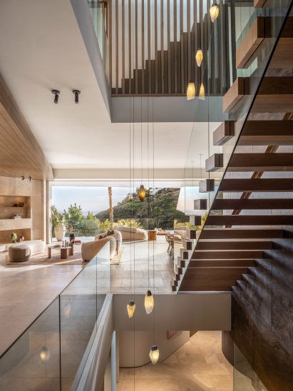 Stairwell in house