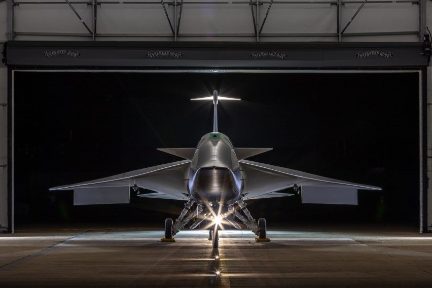 X-59 supersonic jet by NASA and Lockheed Martin