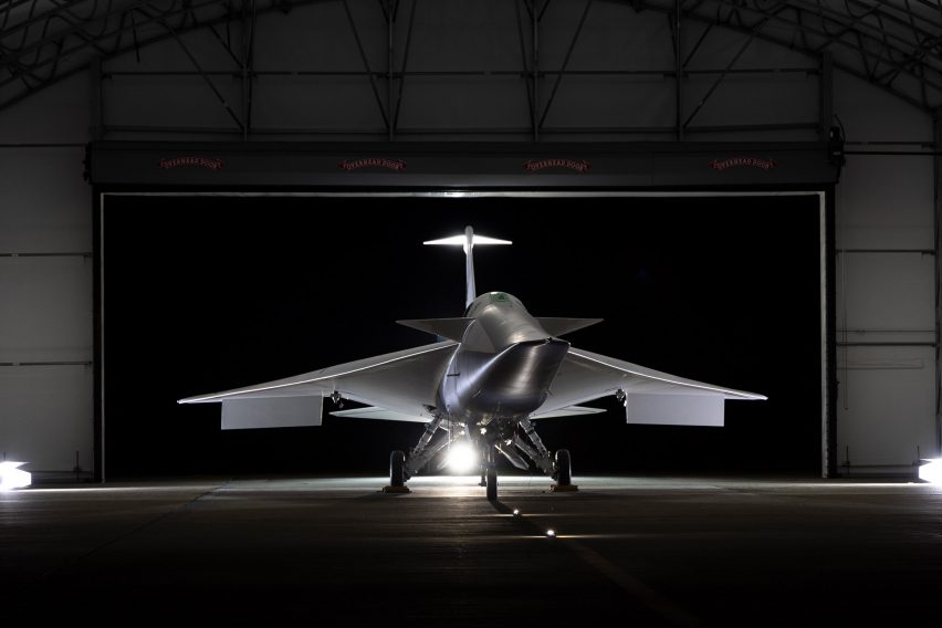 X-59 supersonic jet by NASA and Lockheed Martin