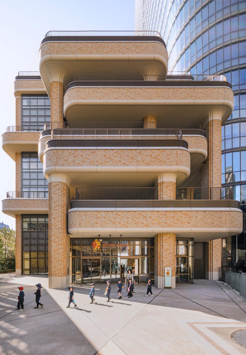 The British School in Tokyo in Azabudai Hills by Heatherwick Studio