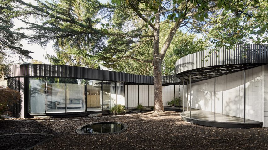 A Room Around a Tree in London by Tikari Works