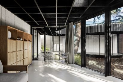 A Room Around a Tree in London by Tikari Works
