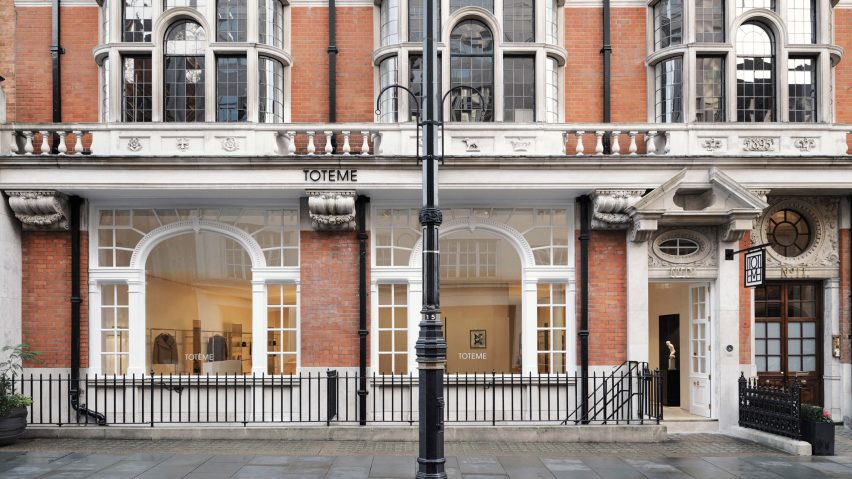 Totême store in Mayfair