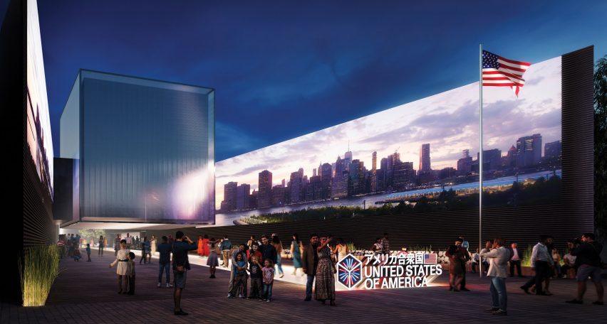 Trahan Architects pavilion for Expo 2025