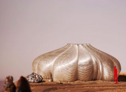 Shiny, onion-like model of building