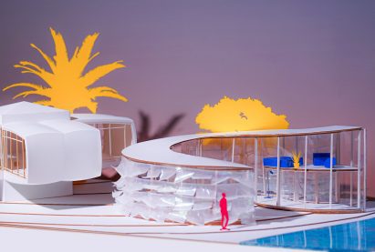 Beachside dwelling with pool