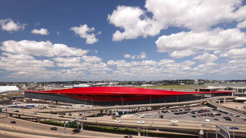 Boston airport terminal