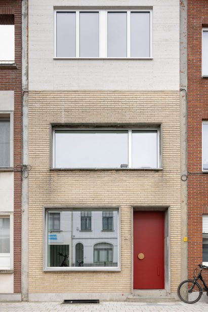 Exterior facade of Well in Mortsel, Belgium
