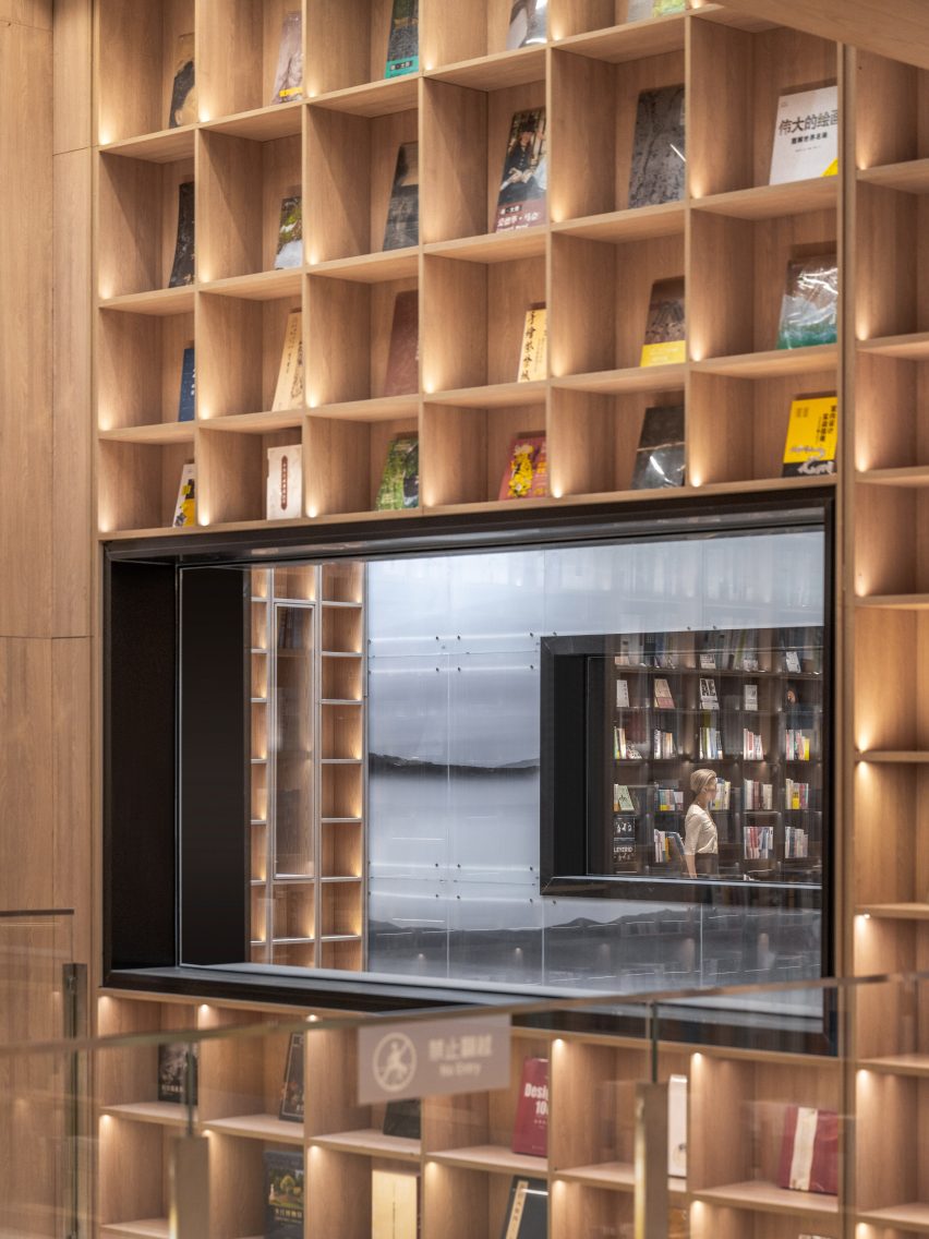 Interior of Shanghai Book City by Wutopia Lab