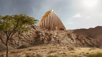 Visitor centre at Zardun