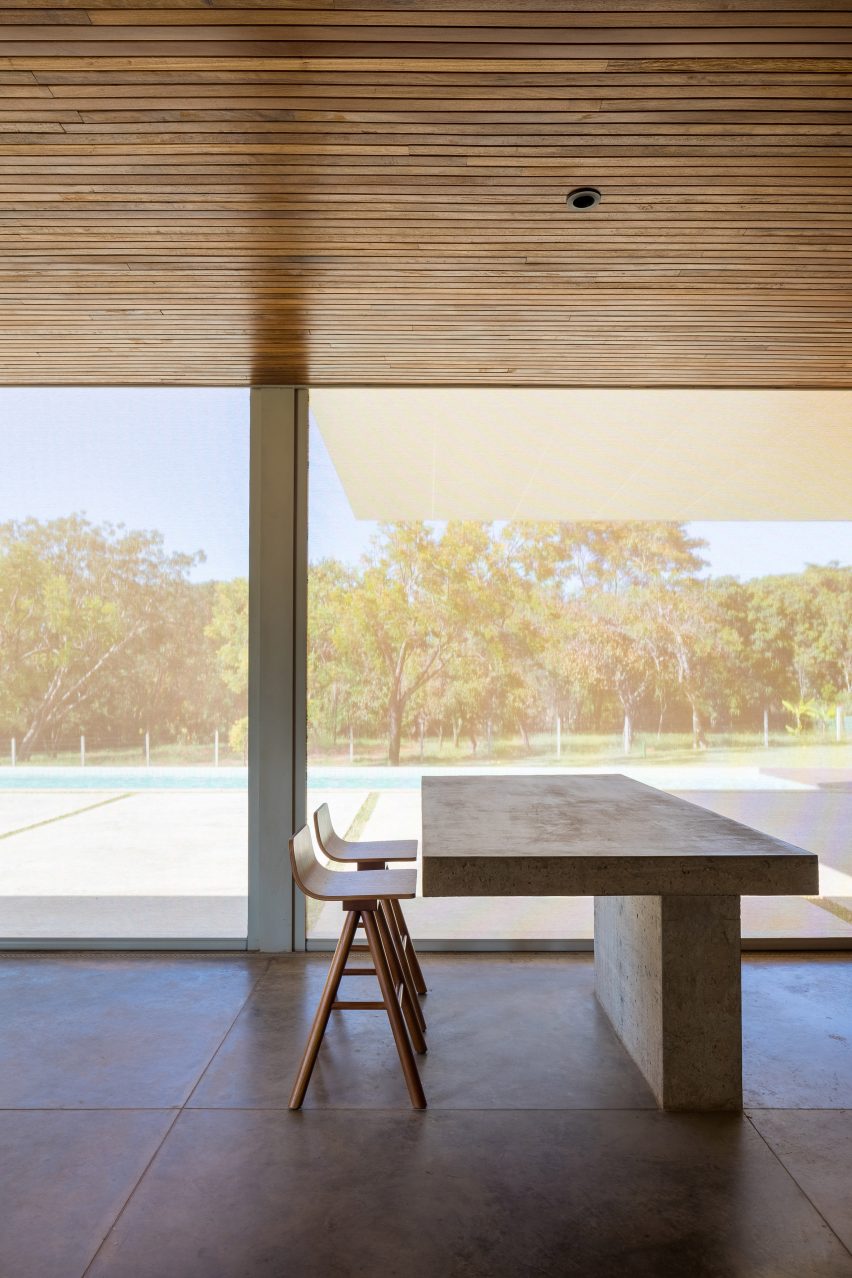 Table and chair