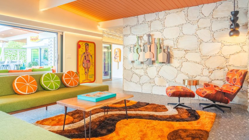 Photo of modernist interiors