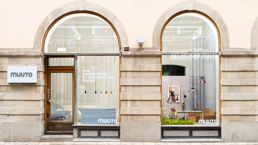 Photo of Muuto showroom in Stockholm