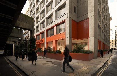 street level activation of Cornerstone by AHMM in London