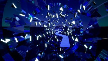 Visualisation of colourful video game