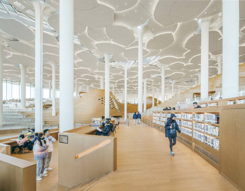 Beijing City Library by Snøhetta