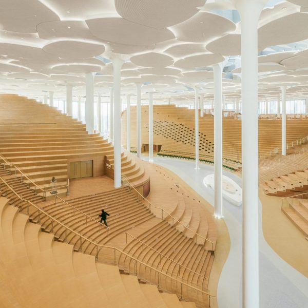Beijing city library by Snohetta