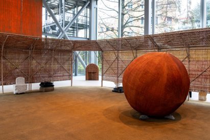 Bamboo hut at the Breath of an Architect exhibition