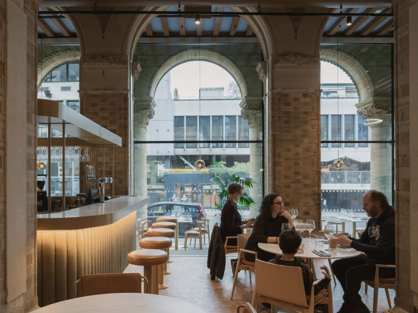Cafe in the historic Bristol Beacon theatre
