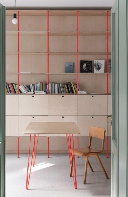 Study with desk in House in Kutná Hora