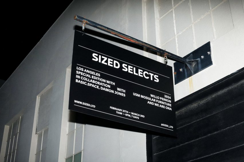 Sized Selects car exhibition