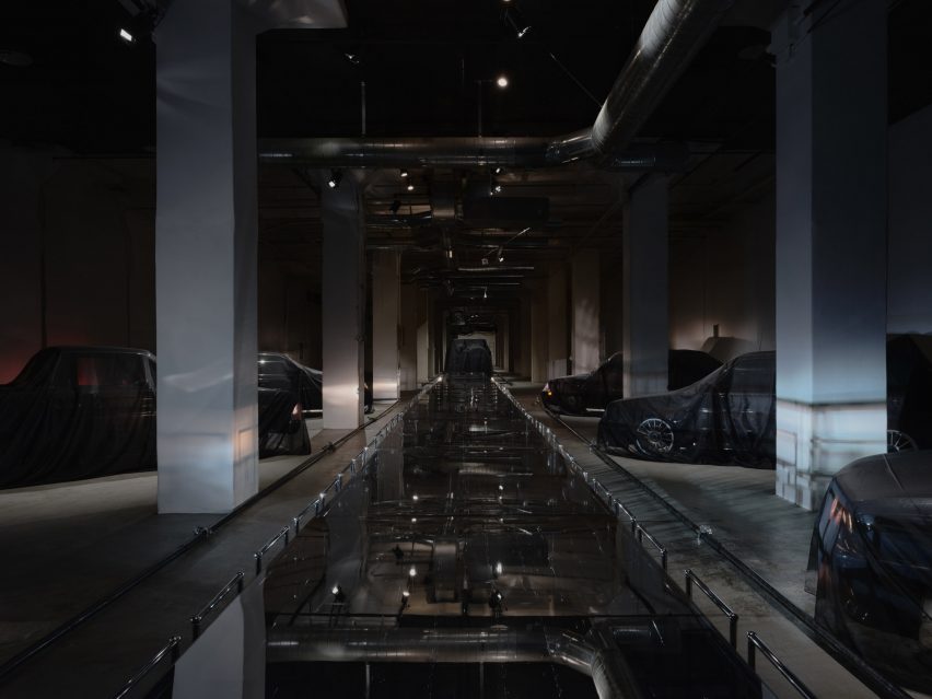 Sized Selects car exhibition