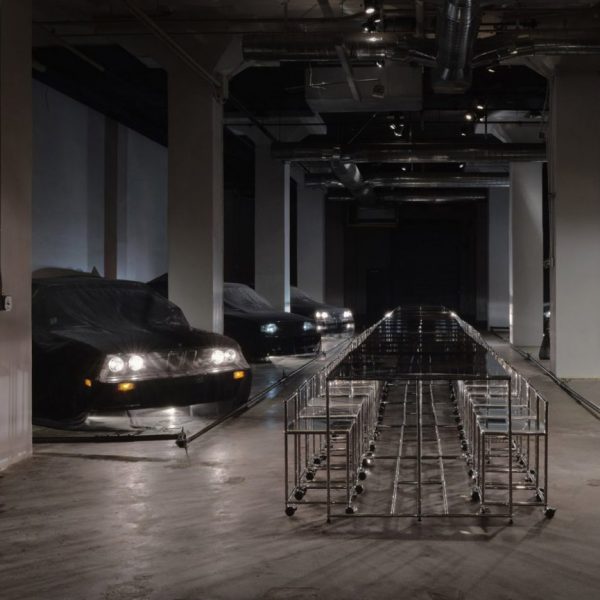 Cars in LA exhibition
