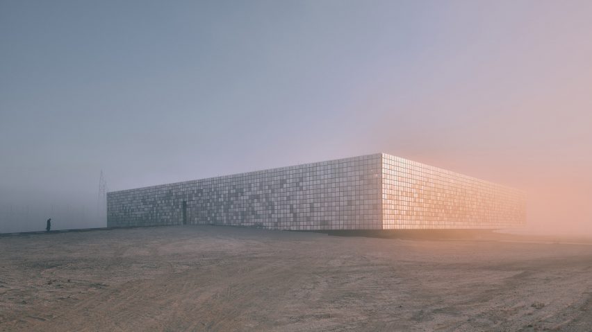 Exterior of Central Control Building by Bilgin Architects