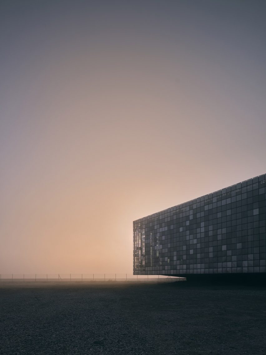 Exterior of Central Control Building by Bilgin Architects