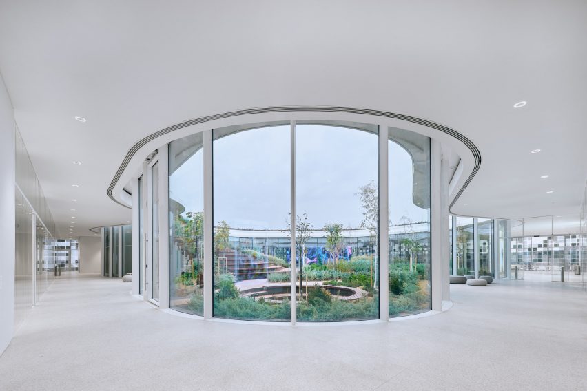 Interior of Central Control Building by Bilgin Architects