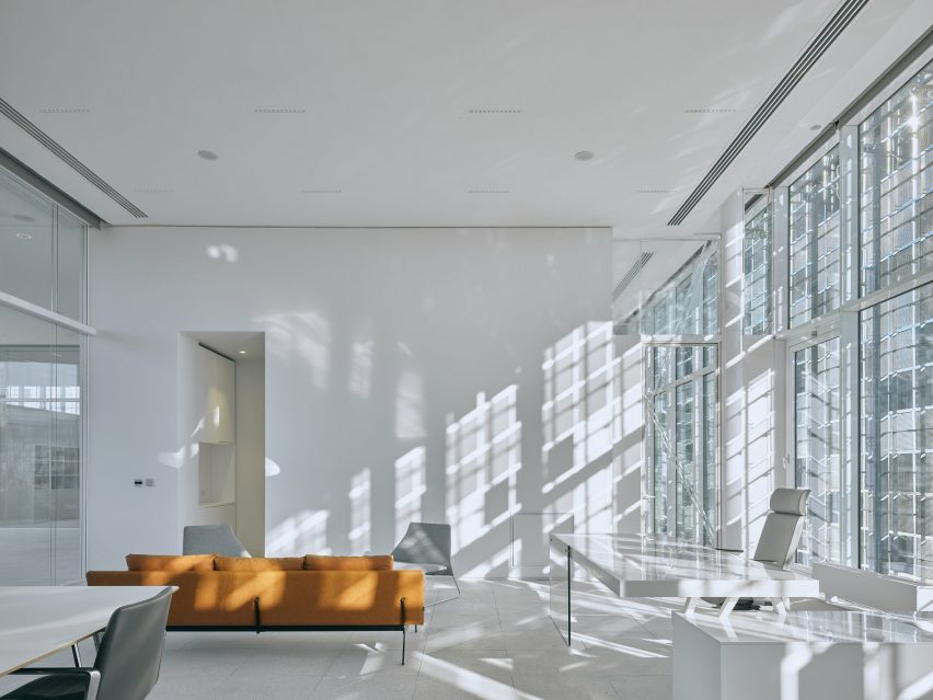 Interior of Central Control Building by Bilgin Architects