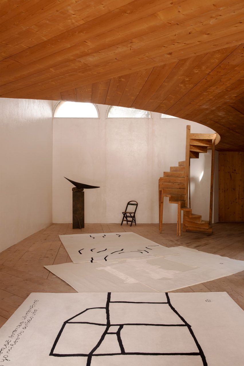 Chillida collection rugs by Nanimarquina