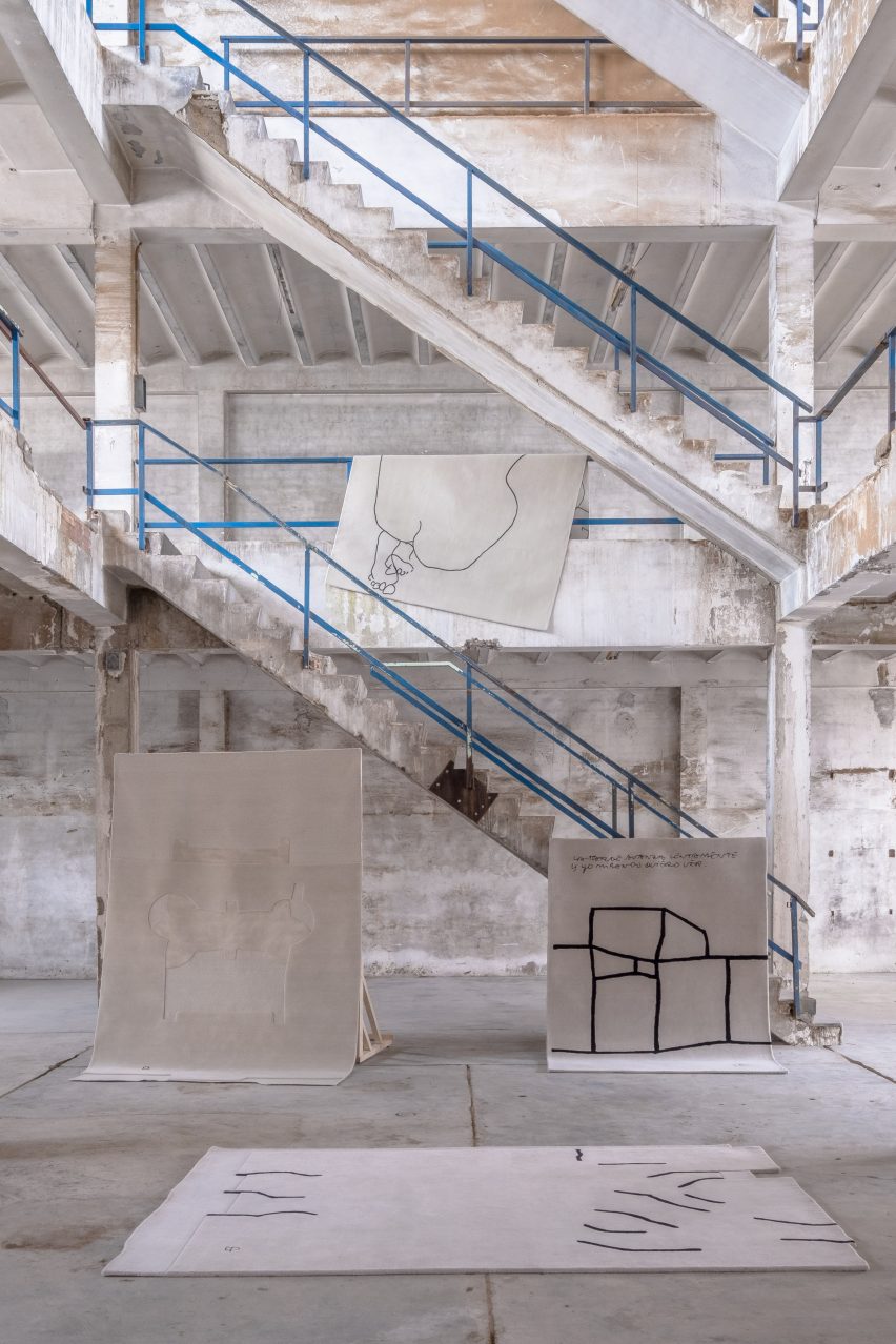 Chillida collection rugs by Nanimarquina