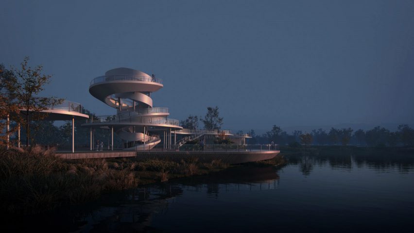 Lujiatan Wetland Park visitor centre