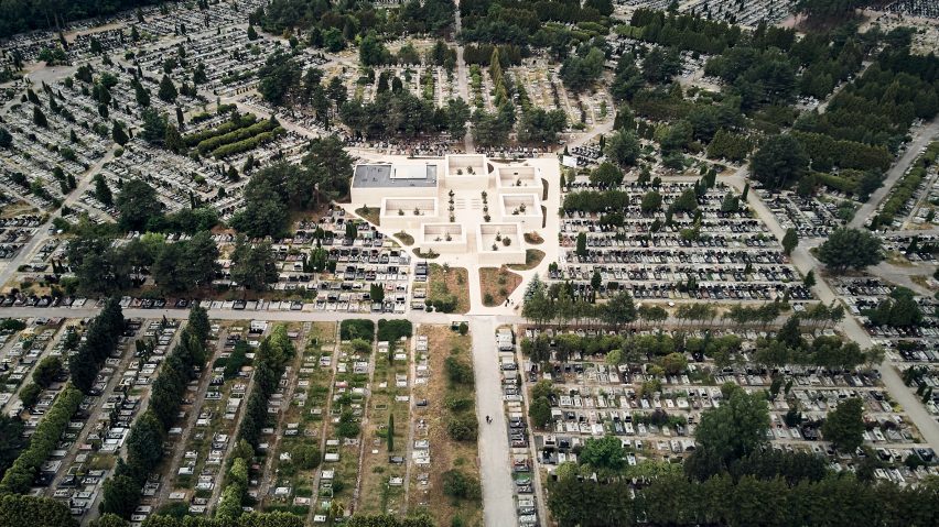 Columbarium complex in Poland by BDR Architekci