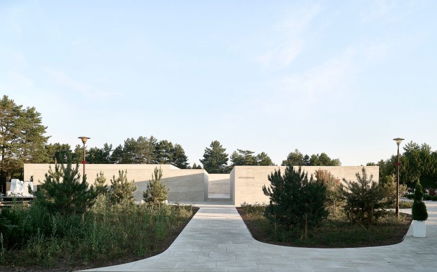 Columbarium complex in Poland by BDR Architekci